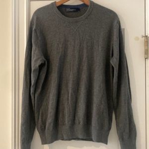 Gap cashmere men’s Gray cotton sweater
